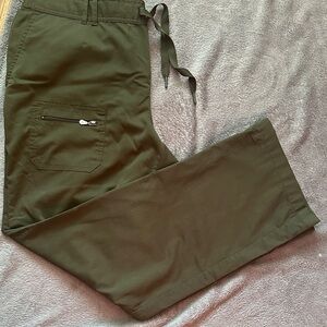 Men's Casual Olive Cargo Pants
